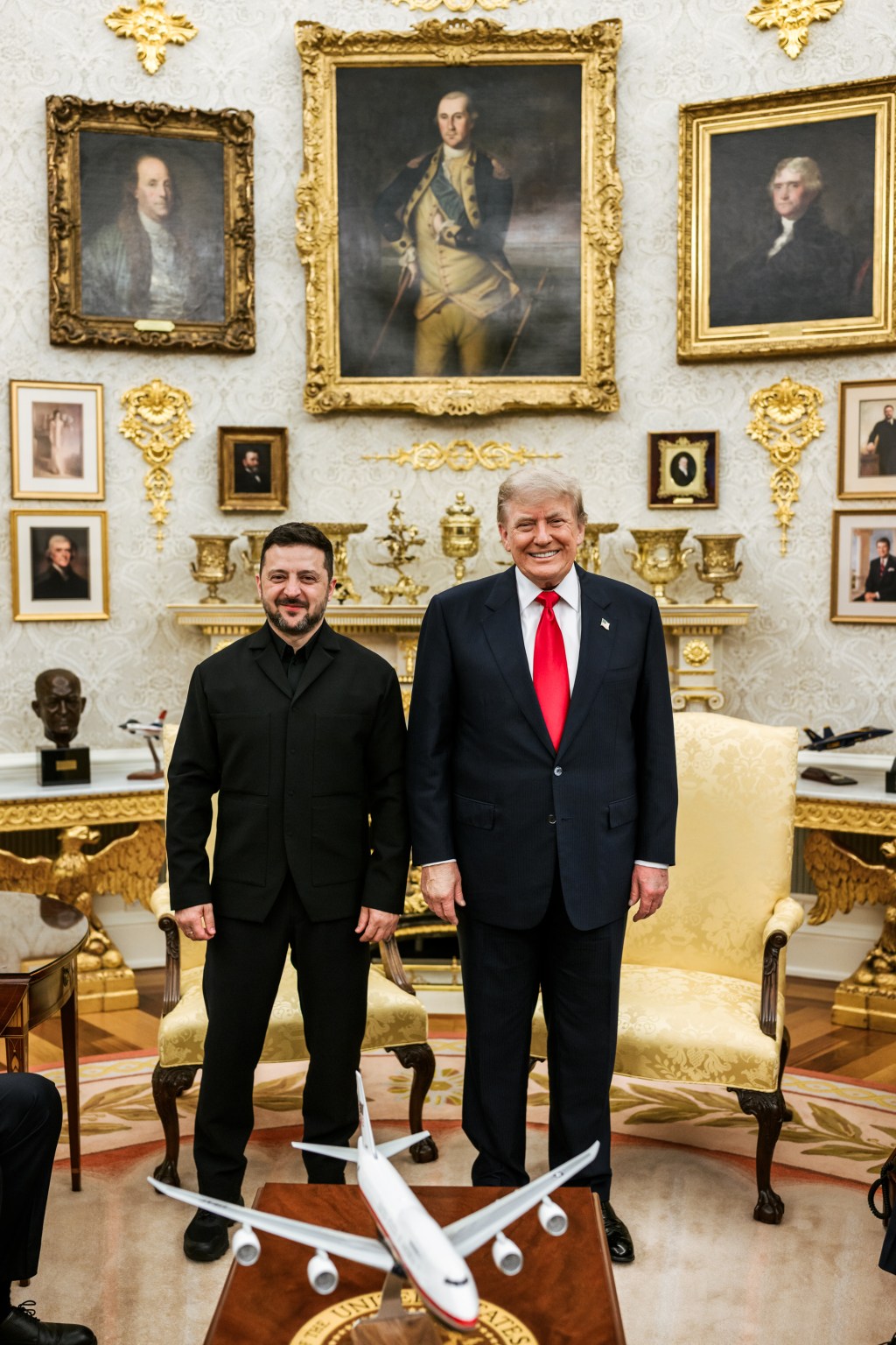 Volodymyr Zelenskyy and Donald Trump standing together in the Oval Office in a July 28, 2026 archive photograph.
